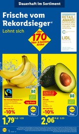 Bananen im Lidl Prospekt in Lüneburg Aktueller Lidl Prospekt mit Bananen, "LIDL LOHNT SICH", Seite 2