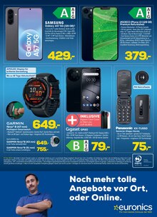 Handy im EURONICS Prospekt "GENAU RICHTIG. HEIMSIEG FÜR PC-FANS." mit 14 Seiten (Dresden)