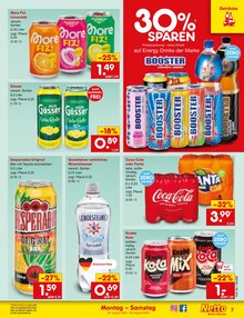 Wasser im Netto Marken-Discount Prospekt "Aktuelle Angebote" mit 68 Seiten (Mannheim)
