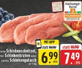 Aktuelle Braten Angebote bei EDEKA in Gelsenkirchen Aktuelles Schinkenschnitzel Angebot bei EDEKA in Gelsenkirchen ab 6,99 €