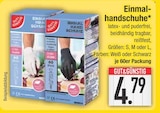 Einmalhandschuhe im EDEKA Prospekt Einmalhandschuhe von GUT&GÜNSTIG im aktuellen EDEKA Prospekt für 4,79 €