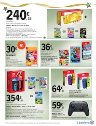 Offre Nintendo Switch lite dans le catalogue E.Leclerc du moment à la page 27