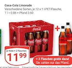 Limonade bei GLOBUS im Wächtersbach Prospekt für 11,99 €