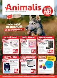 Offre Croquettes chat dans le catalogue Animalis du moment à la page 1