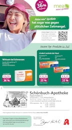 Aktueller mea - meine apotheke Apotheken Prospekt für Walddorfhäslach: Unsere Juli-Angebote mit 4} Seiten, 01.07.2026 - 31.07.2026