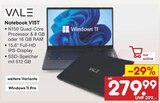 Notebook V15T Angebote von VALE bei Netto Marken-Discount Magdeburg für 279,99 €