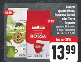 Qualita Rossa, Espresso Barista oder Tierra Organica Angebote von Lavazza bei EDEKA Bayreuth für 13,99 €