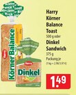 Harry Körner Balance Toast Angebote bei famila Nordost Neustadt für 1,49 €