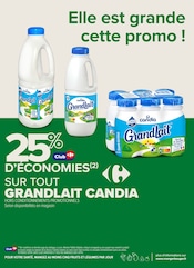 Promos Grandlait dans le catalogue "J’peux pas, J’ai promos !" de Carrefour Proximité à la page 9 Promos Grandlait dans le catalogue "J’peux pas, J’ai promos !" de Carrefour Proximité à la page 9