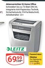 Aktenvernichter IQ Home Office Angebote von LEITZ bei GLOBUS Gotha für 5,99 €