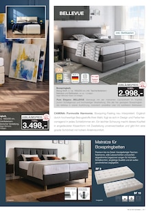 Matratze im aktuellen Möbel Inhofer Prospekt (Augsburg) Matratze im Möbel Inhofer Prospekt "SCHLAFEN" mit 12 Seiten (Augsburg)