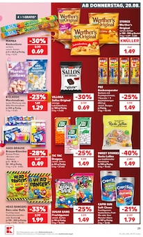 Süßigkeiten im aktuellen Kaufland Prospekt (Bremen) Süßigkeiten im Kaufland Prospekt "Hier bin ich richtig" mit 52 Seiten (Bremen)