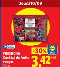 Cocktail de fruits rouges - FRESHONA - Lidl Cocktail de fruits rouges - FRESHONA à 3,42 € dans le catalogue Lidl