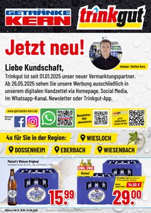 Aktueller Trinkgut Wiesloch Prospekt Trinkgut Prospekt Wiesloch "Aktuelle Angebote" mit 2 Seiten