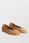 Ballerines en cuir dans le catalogue Monoprix Margaret