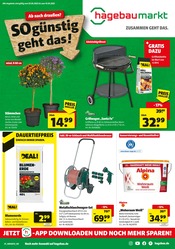 Hagebaumarkt Baumarkt Prospekt der aktuellen Woche mit 16 Seiten, gültig von 03.05.2025 bis 10.05.2025, in Baunatal und Umgebung Aktueller Hagebaumarkt Baumarkt Prospekt in Baunatal und Umgebung, "Ab nach draußen? SO günstig geht das!" mit 16 Seiten, 03.05.2025 - 10.05.2025