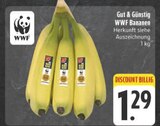 WWF Bananen Angebote von Gut & Günstig bei E center Würzburg für 1,29 €