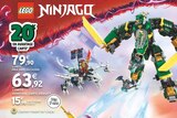 L’avion-robot de Lloyd LEGO NINJAGO - LEGO en promo chez Intermarché Hyper L’avion-robot de Lloyd LEGO NINJAGO - LEGO dans le catalogue Intermarché Hyper