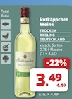Weine von Rotkäppchen für 3,49 € bei combi im Angebot Weine von Rotkäppchen im aktuellen combi Prospekt