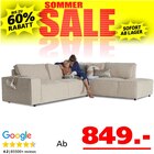 Gio Ecksofa Angebot im Seats and Sofas Prospekt Gio Ecksofa im Seats and Sofas Prospekt zum Preis von 849,00 €