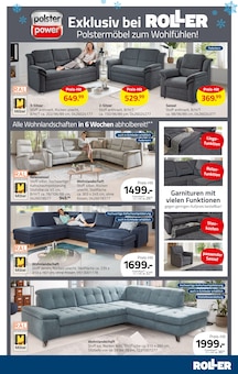 Fernsehsessel im aktuellen ROLLER Prospekt (Potsdam) Fernsehsessel im ROLLER Prospekt "Schneeflöckchen Preis-Schöckchen" mit 16 Seiten (Potsdam)