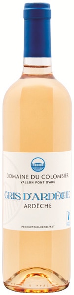 Domaine du Colombier IGP gris d'ardèche 2024 Colruyt Levin en rosé
