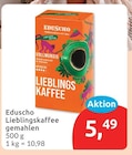 Lieblingskaffee von Eduscho für 5,49 € bei budni im Angebot Lieblingskaffee von Eduscho im aktuellen budni Prospekt