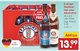 Weißbier Hell oder Alkoholfrei im Angebot bei Netto Marken-Discount in Nürnberg Weißbier Hell oder Alkoholfrei Angebote von Erdinger bei Netto Marken-Discount Nürnberg für 13,99 €