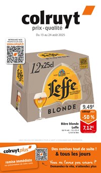 Promo Boisson dans le catalogue Colruyt du moment à la page 1