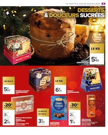 Promo Panettone dans le catalogue Carrefour du moment à la page 11