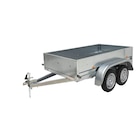 Remorque 230X4 - 2 essieux - Sans Marque - Feu Vert à Montreuil Remorque 230X4 - 2 essieux - Sans Marque en promo chez Feu Vert Montreuil à 999,00 €