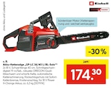 Akku-Kettensäge GP-LC 36/40 Li BL-Solo Angebote von Einhell bei Hellweg Siegburg für 174,30 €