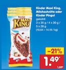 Maxi King, Milchschnitte oder Kinder Pingui Angebot in Aßling Maxi King, Milchschnitte oder Kinder Pingui im aktuellen Prospekt bei Netto Marken-Discount in Aßling