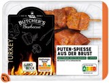 Putenspieß im REWE Prospekt Putenspieß von Butcher's Barbecue im aktuellen REWE Prospekt für 19,90 €