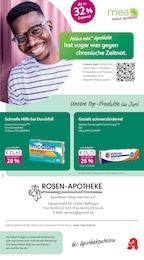 mea - meine apotheke Prospekt für Pinneberg mit 4 Seiten mea - meine apotheke Prospekt für Pinneberg: "Unsere Juni-Angebote", 4 Seiten, 01.06.2026 - 30.06.2026