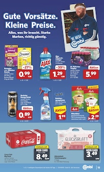 Coca Cola im combi Prospekt "Markt - Angebote" mit 29 Seiten (Langenhagen)