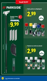 Prix et réduction Peinture dans le prospectus Lidl en cours Offre Peinture dans le catalogue Lidl du moment à la page 24