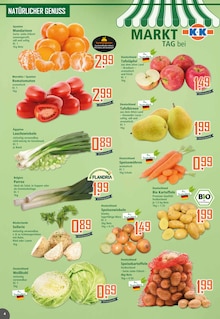 Tomaten im K+K - Klaas & Kock Prospekt "Wenn Lebensmittel, dann K+K" mit 12 Seiten (Münster)