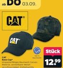 Base Cap von CAT für 12,99 € bei Netto mit dem Scottie im Angebot Base Cap von CAT im aktuellen Netto mit dem Scottie Prospekt