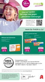 mea - meine apotheke Apotheken Prospekt der aktuellen Woche mit 4 Seiten, gültig von 01.07.2026 bis 31.07.2026, in Scheyern und Umgebung Aktueller mea - meine apotheke Apotheken Prospekt in Scheyern und Umgebung, "Unsere Juli-Angebote" mit 4 Seiten, 01.07.2026 - 31.07.2026
