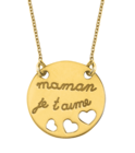 Collier argent doré en promo chez Auchan Hypermarché Collier argent doré dans le catalogue Auchan Hypermarché