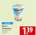 Minus L Schlagsahne im Angebot bei famila Nordost in Neumünster Minus L Schlagsahne Angebote bei famila Nordost Neumünster für 1,39 €