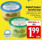 Kartoffel-Salat Tegernseer Art im EDEKA Prospekt Kartoffel-Salat Tegernseer Art von Dahlhoff Feinkost im aktuellen EDEKA Prospekt für 1,99 €