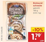Bratwurstschnecke Angebot in Rockstedt Bratwurstschnecke im aktuellen Prospekt bei Netto Marken-Discount in Rockstedt