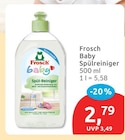 Baby Spülreiniger von Frosch im aktuellen budni Prospekt