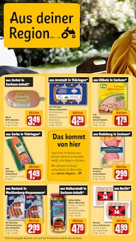 Leberkäse Angebot im aktuellen REWE Prospekt auf Seite 24
