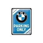 Plaque métal 15x20 cm BMW Parking Only Blue - Nostalgic art en promo chez Feu Vert Plaque métal 15x20 cm BMW Parking Only Blue - Nostalgic art dans le catalogue Feu Vert