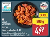 Gyros-Geschnetzeltes XXL Angebote von MEINE METZGEREI bei ALDI Nord Hagen für 4,49 €