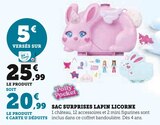 Sac surprises lapin licorne - POLLY POCKET dans le catalogue Hyper U