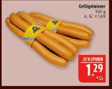Geflügelwiener für 1,29 € bei Marktkauf im Angebot Geflügelwiener im aktuellen Marktkauf Prospekt